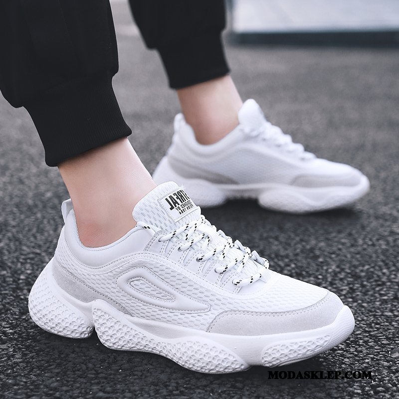 Męskie Buty Sportowe Sklep Buty Na Deskorolke Wiosna 2019 Trampki Tendencja Szary