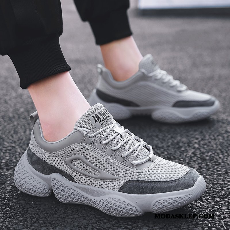 Męskie Buty Sportowe Sklep Buty Na Deskorolke Wiosna 2019 Trampki Tendencja Szary