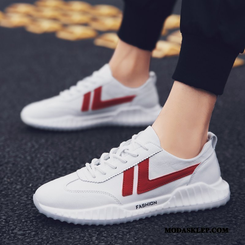 Męskie Buty Sportowe Sklep Męska Buty Na Deskorolke Tendencja Wiosna Buty Do Biegania Biały Czarny