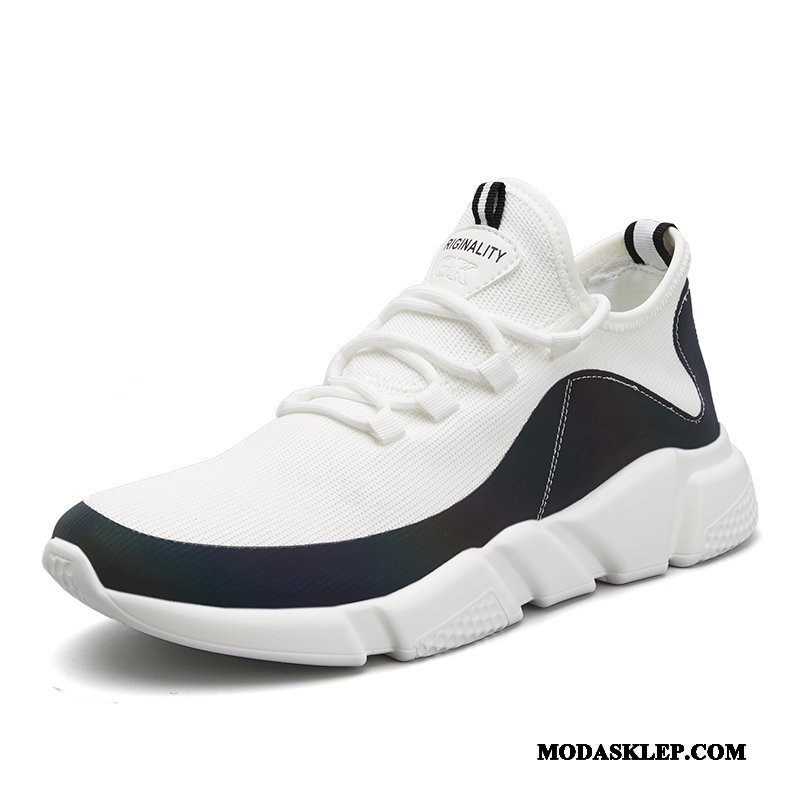 Męskie Buty Sportowe Sklep Oddychające Męska Wiosna Casual Outdoor Czarny