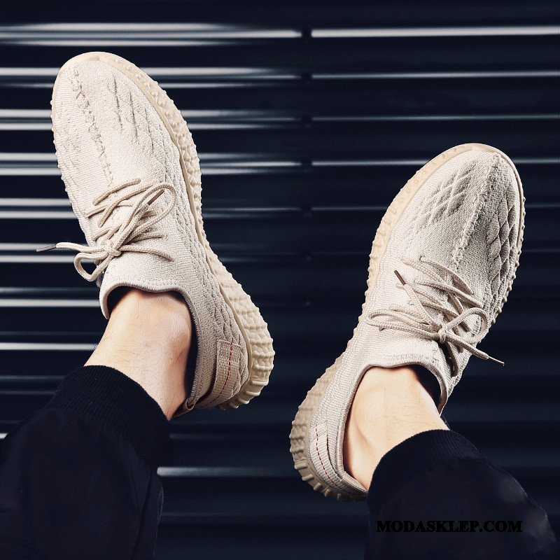 Męskie Buty Sportowe Sklep Płótno Tendencja Męska Casual Lato Biały