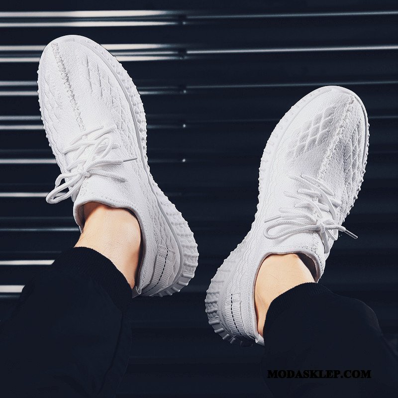 Męskie Buty Sportowe Sklep Płótno Tendencja Męska Casual Lato Biały
