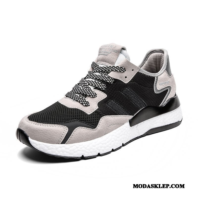 Męskie Buty Sportowe Sprzedam Wiosna Młodzież Casual Męska Tendencja Czarny