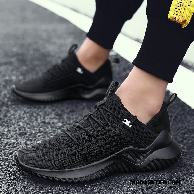 Męskie Buty Sportowe Tanie 2019 Wiosna Męska Tendencja Wszystko Pasuje Biały