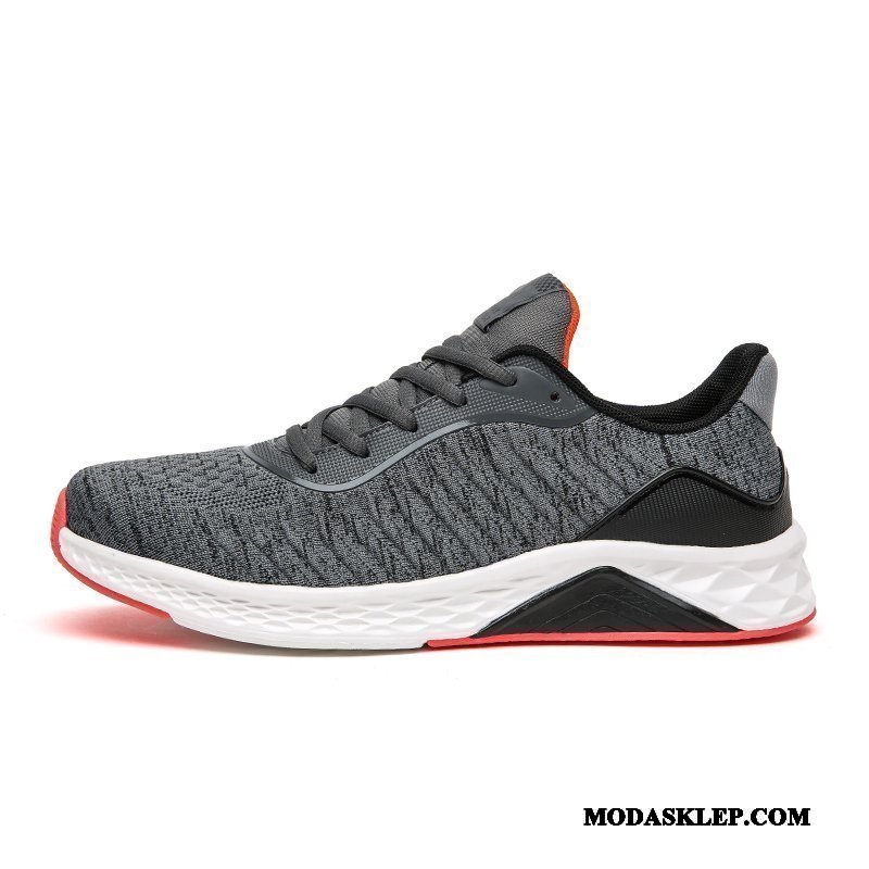 Męskie Buty Sportowe Tanie Antypoślizgowe Lekkie Amortyzujące Męska Buty Do Biegania Khaki