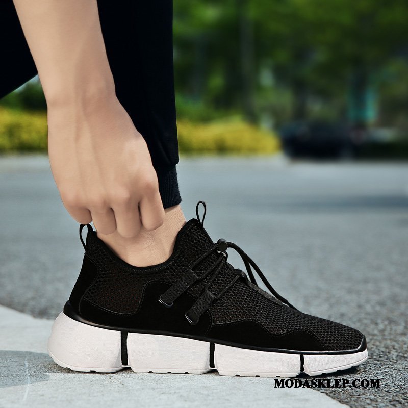 Męskie Buty Sportowe Tanie Odporne Na Zużycie Lekkie Antypoślizgowe Amortyzujące Fitness Szary Jasny