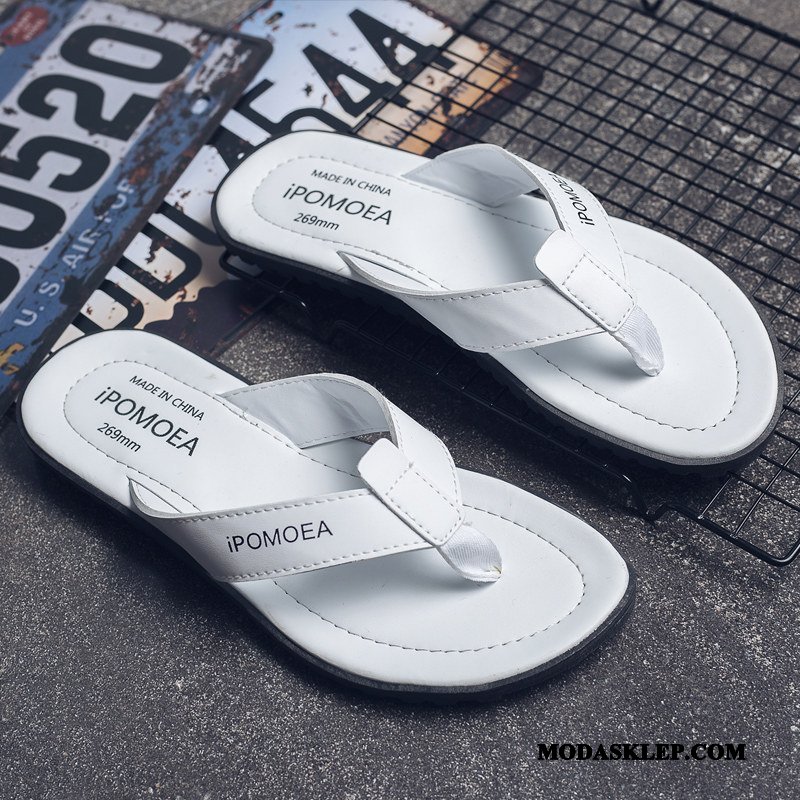 Męskie Japonki Sklep Trendy Plażowe Odzież Wierzchnia Moda Męska Brązowy