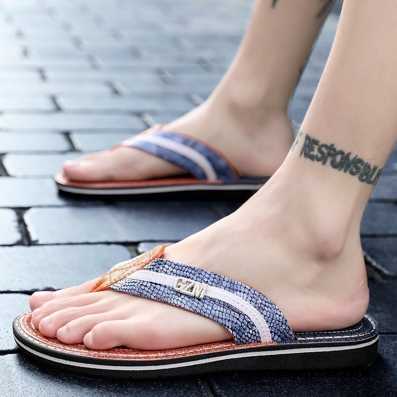Męskie Japonki Sprzedam Buty 2019 Student Antypoślizgowe Lato Oranż