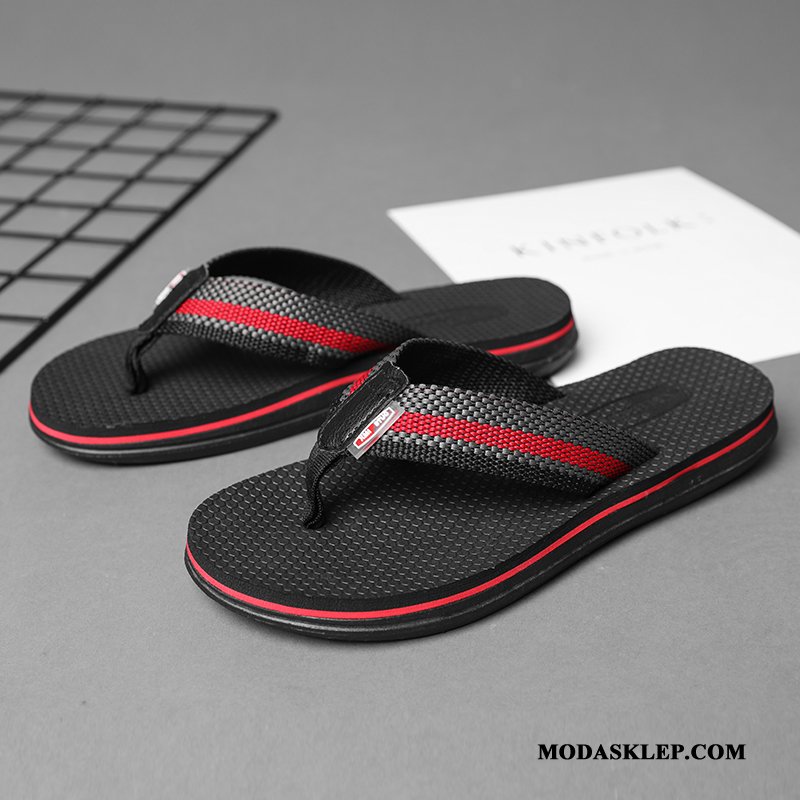 Męskie Japonki Tanie Męska Tendencja Osobowość Student Moda Niebieski