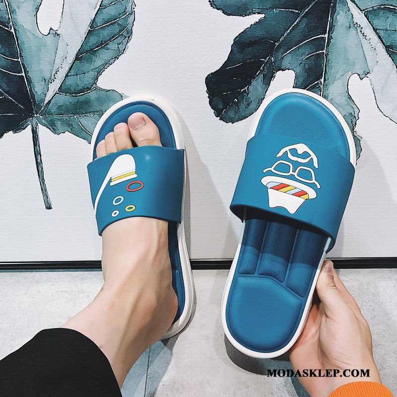 Męskie Kapcie Sprzedam Buty Plażowe Casual Lato Outdoor Czarny