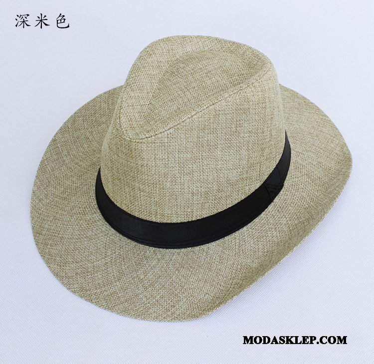 Męskie Kapelusz Oferta Brytyjski Casual Oddychające Podróż Vintage Szary