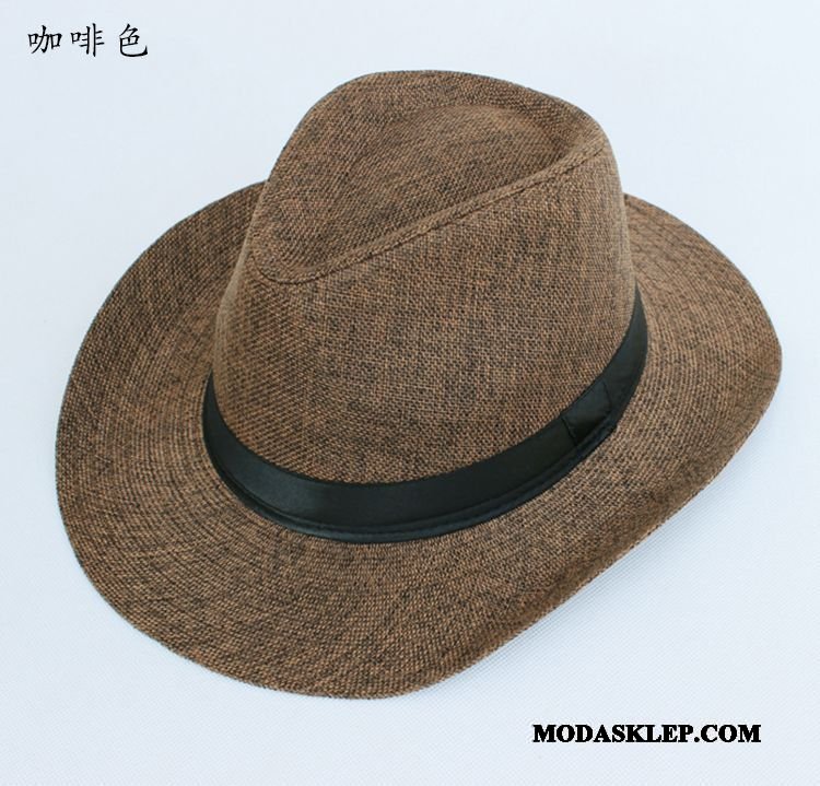 Męskie Kapelusz Oferta Brytyjski Casual Oddychające Podróż Vintage Szary