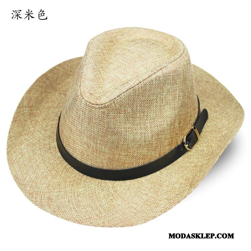Męskie Kapelusz Oferta Brytyjski Casual Oddychające Podróż Vintage Szary