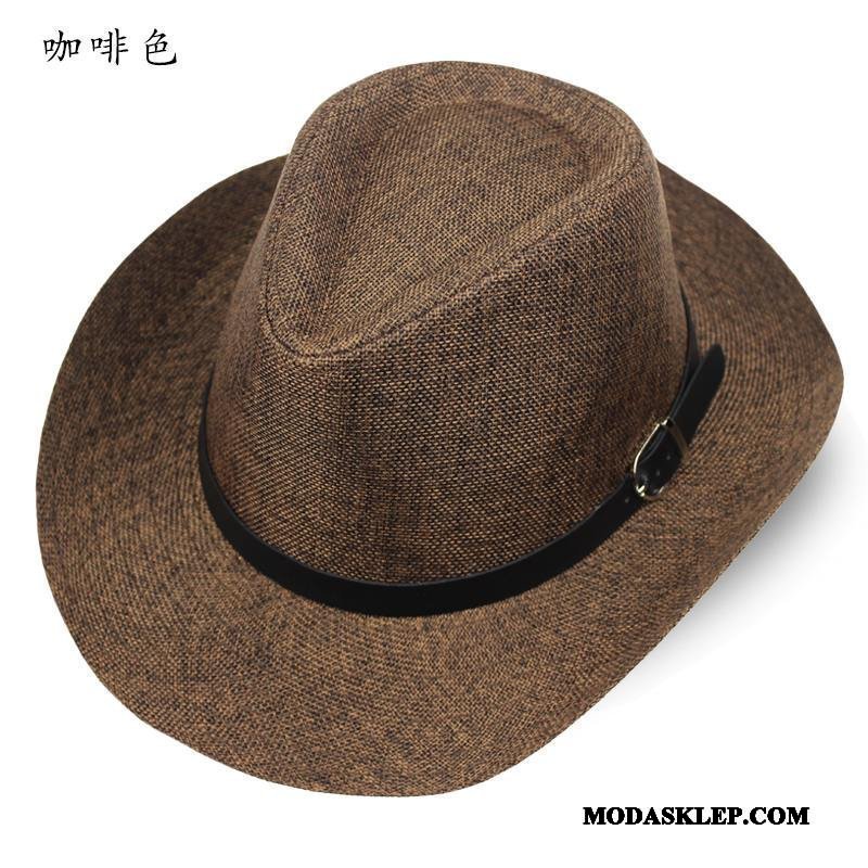 Męskie Kapelusz Oferta Brytyjski Casual Oddychające Podróż Vintage Szary