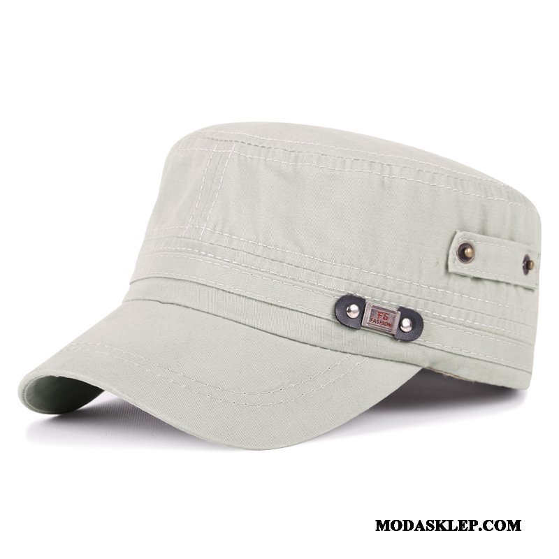 Męskie Kapelusz Sprzedam Cztery Pory Roku 100% Bawełna Męska Outdoor Nowy Szary