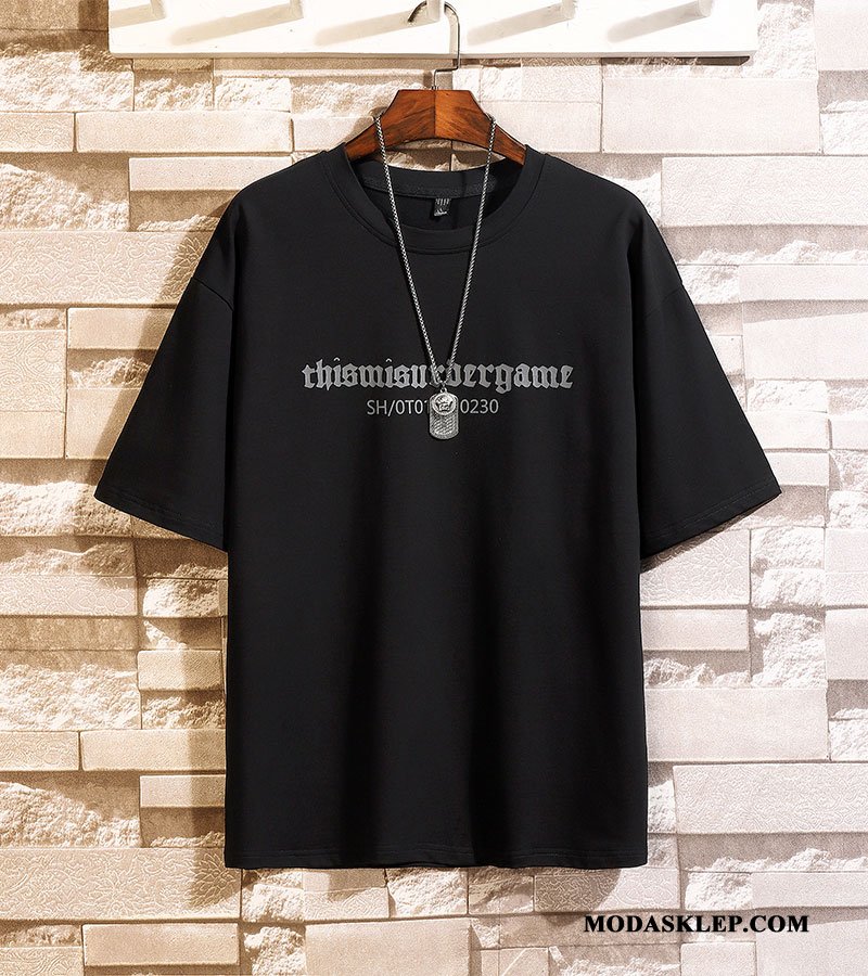 Męskie Koszulki Na Sprzedaż Casual Męska Modna Marka T-shirt Krótki Rękaw Biały