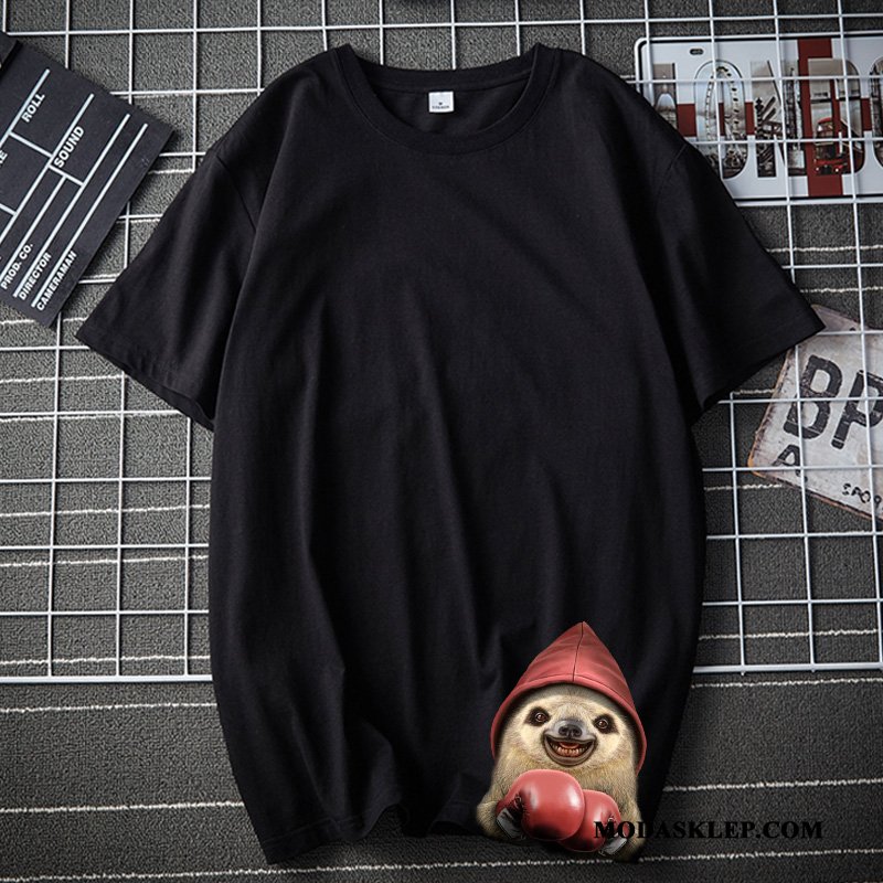 Męskie Koszulki Sklep T-shirt Krótki Rękaw Lato Męska Topy Proszek