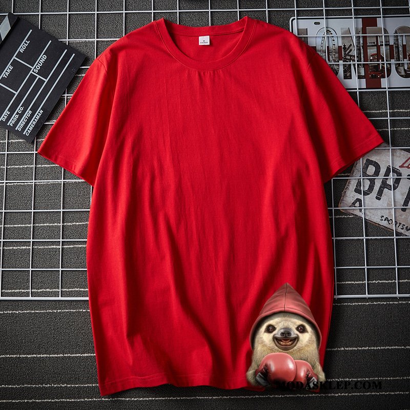 Męskie Koszulki Sklep T-shirt Krótki Rękaw Lato Męska Topy Proszek