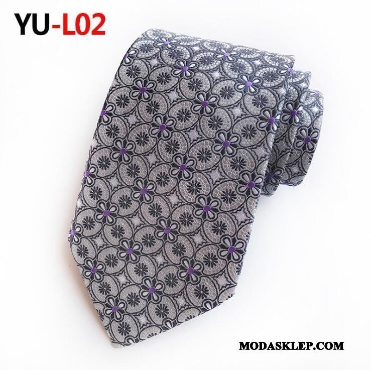 Męskie Krawat Dyskont Casual Moda Nowy Pan Młody Kwiaty Oranż