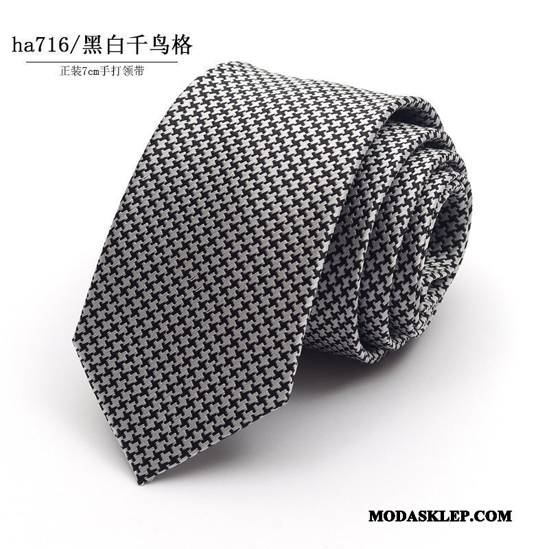 Męskie Krawat Sklep W Paski Trendy Casual Sukienka 7 Cm Niebieski Fioletowy Czarny Czerwony