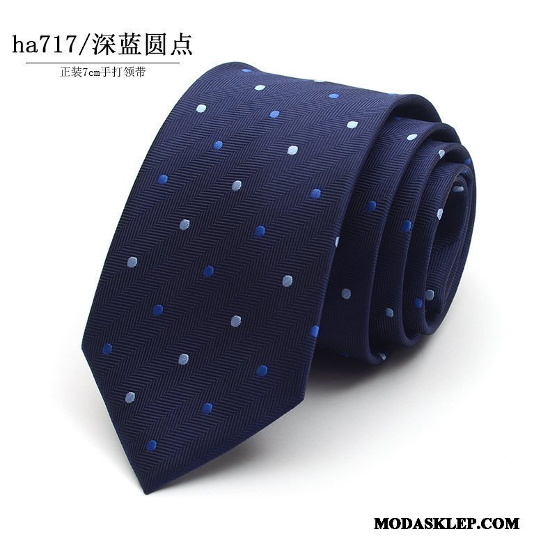 Męskie Krawat Sklep W Paski Trendy Casual Sukienka 7 Cm Niebieski Fioletowy Czarny Czerwony