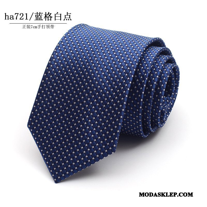 Męskie Krawat Sklep W Paski Trendy Casual Sukienka 7 Cm Niebieski Fioletowy Czarny Czerwony