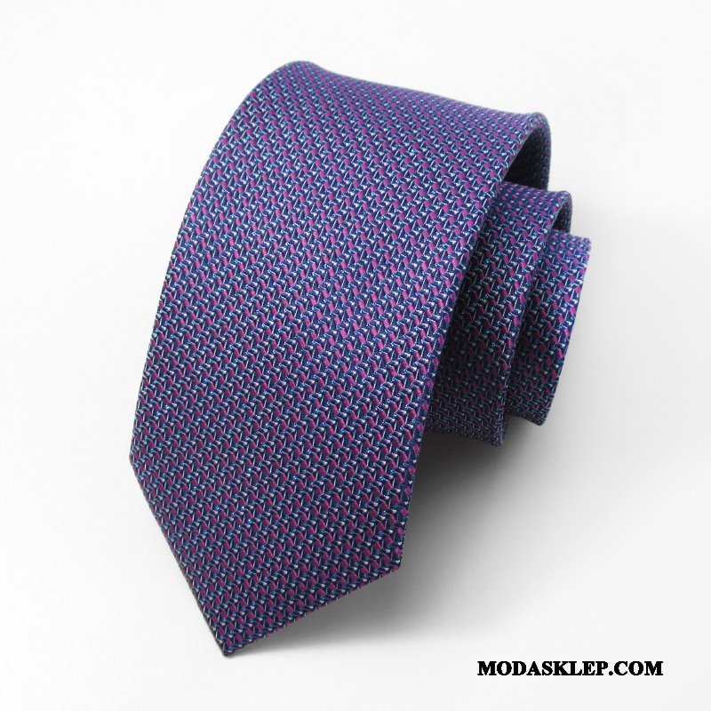 Męskie Krawat Sprzedam Pan Młody Biznes Sukienka 7 Cm Moda Niebieski