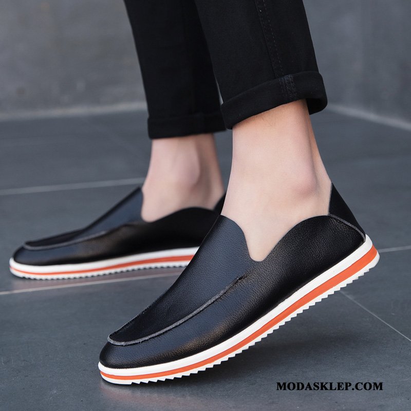 Męskie Mokasyny Na Sprzedaż Casual Skóra Skórzane Buty Tendencja Męska Zielony