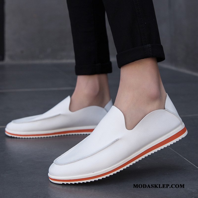 Męskie Mokasyny Na Sprzedaż Casual Skóra Skórzane Buty Tendencja Męska Zielony