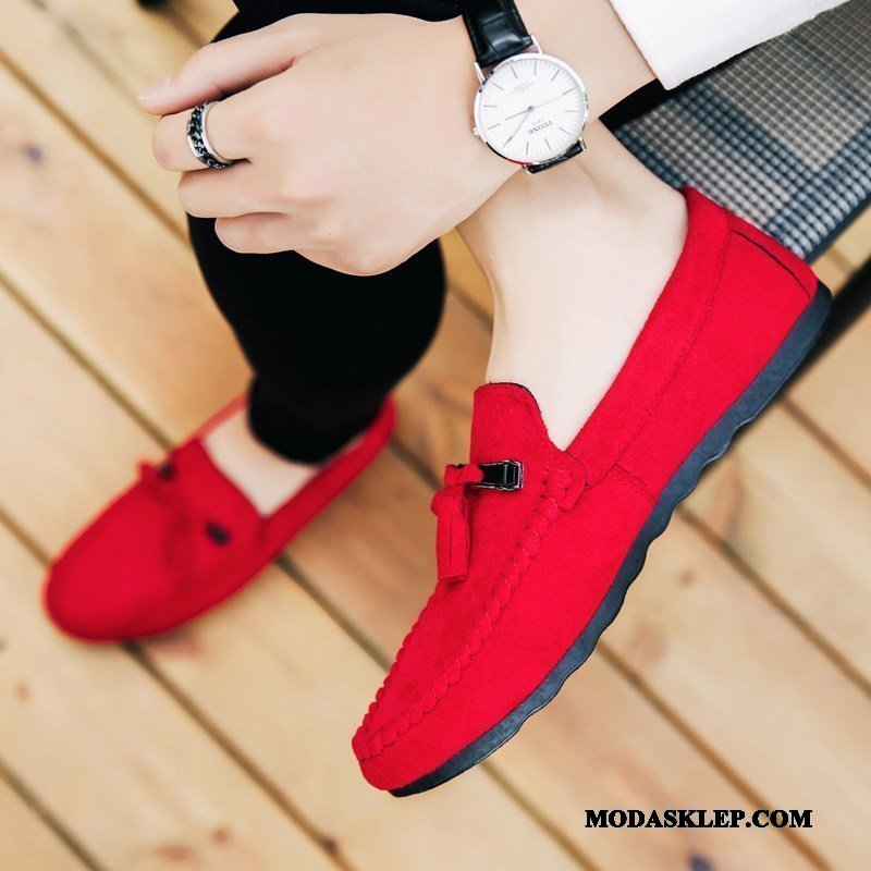 Męskie Mokasyny Na Sprzedaż Casual Wszystko Pasuje Buty Męska Tendencja Brązowy