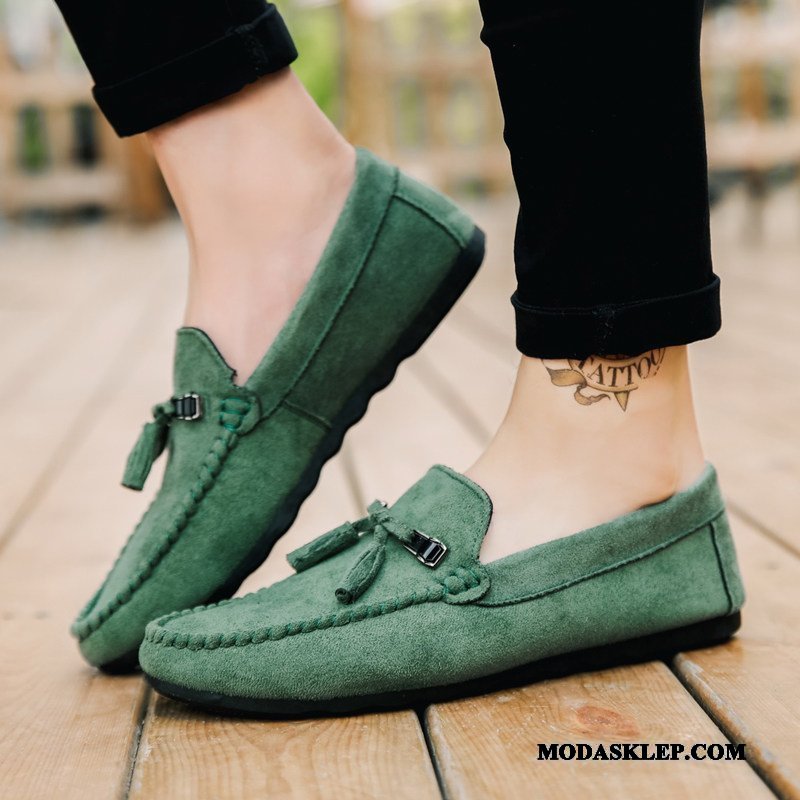 Męskie Mokasyny Na Sprzedaż Casual Wszystko Pasuje Buty Męska Tendencja Brązowy