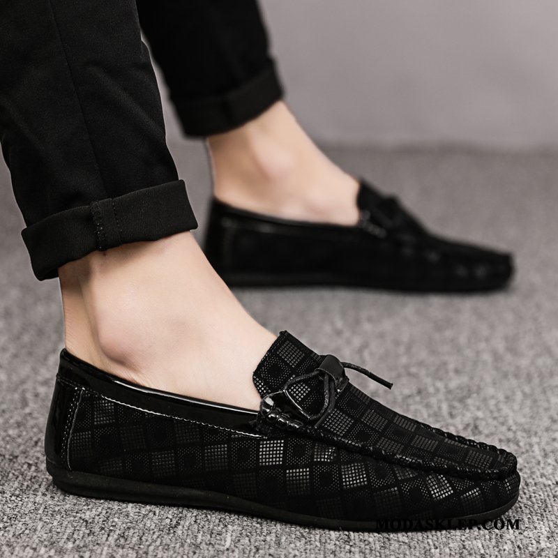 Męskie Mokasyny Sklep Męska 2019 Buty Żeglarskie Lato Tendencja Biały Czerwony
