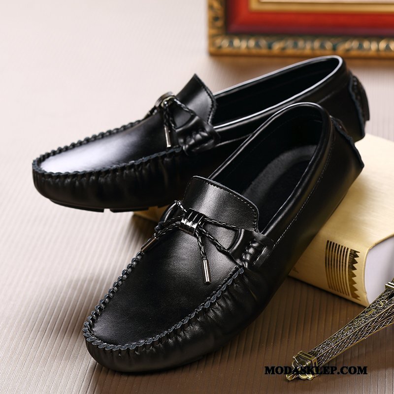 Męskie Mokasyny Sprzedam Brytyjski Buty Żeglarskie Slip On Dla Kierowców Prawdziwa Skóra Czerwony