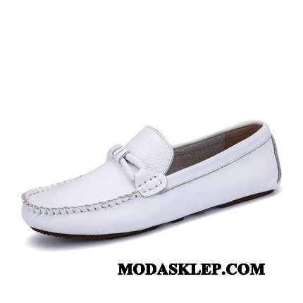 Męskie Mokasyny Sprzedam Osobowość Casual Tendencja Buty Męska Biały