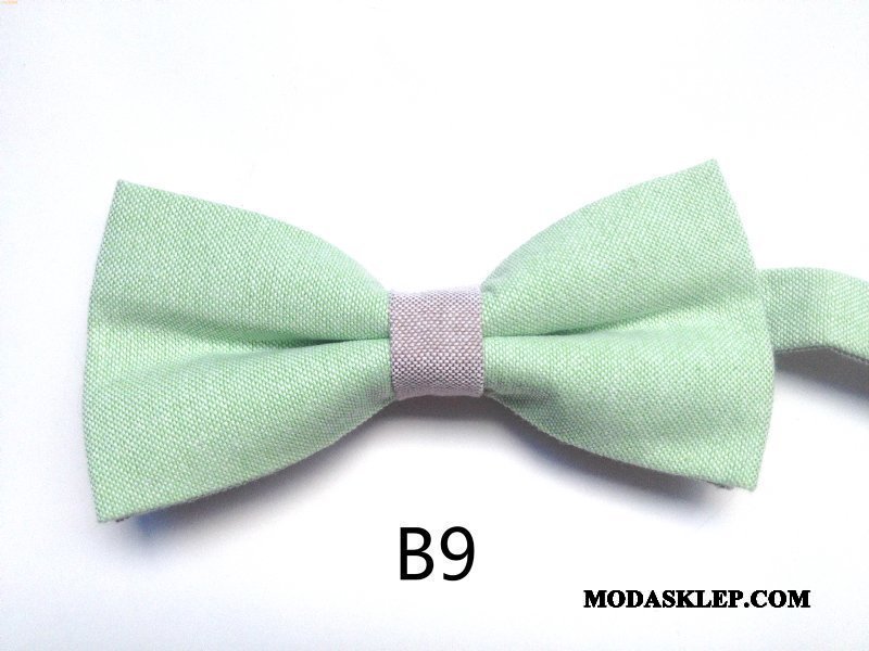 Męskie Muszka Kup Pan Młody Smok Groomsmen Cienkie Casual Szary Zielony