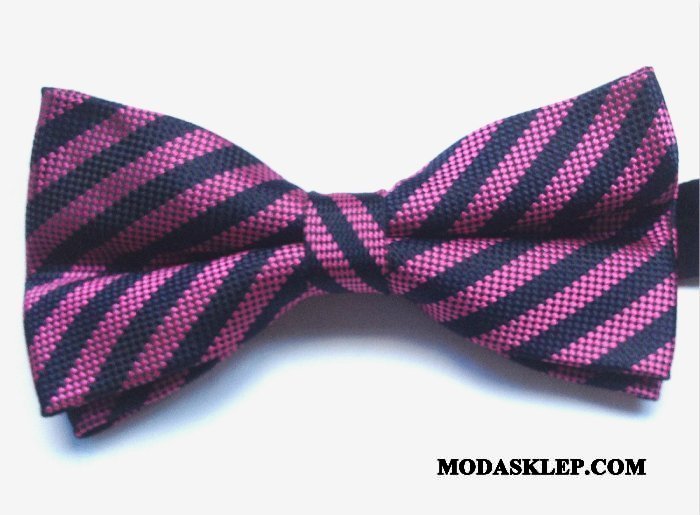 Męskie Muszka Oferta Męska Kołnierz Kwiatowy Casual Wysoki Koniec Moda Różowy