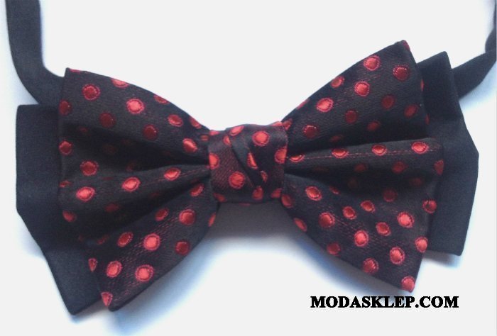 Męskie Muszka Oferta Męska Kołnierz Kwiatowy Casual Wysoki Koniec Moda Różowy