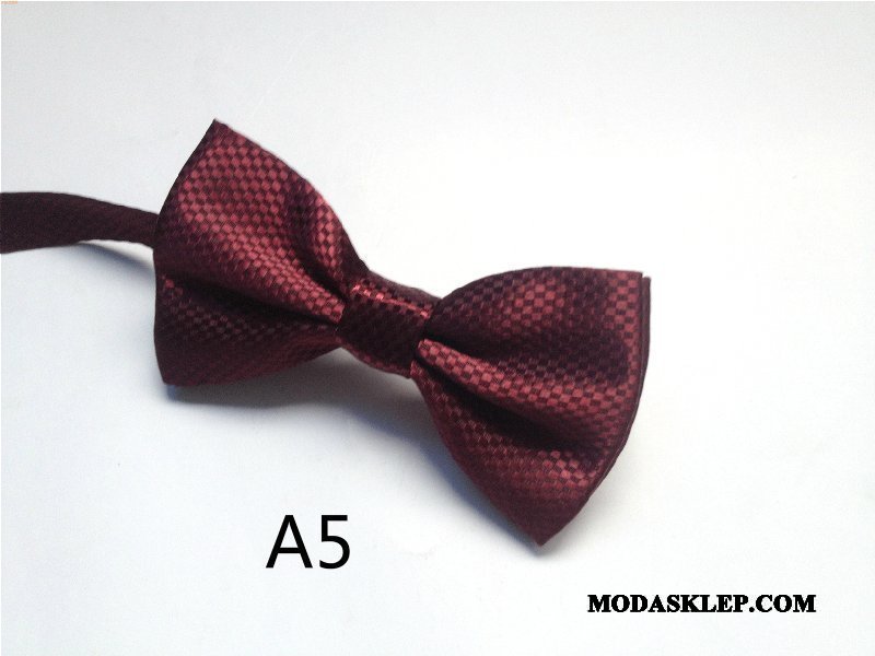 Męskie Muszka Sklep Moda Męska Trendy Wysoki Koniec Sukienka Róża Fioletowy Czerwony