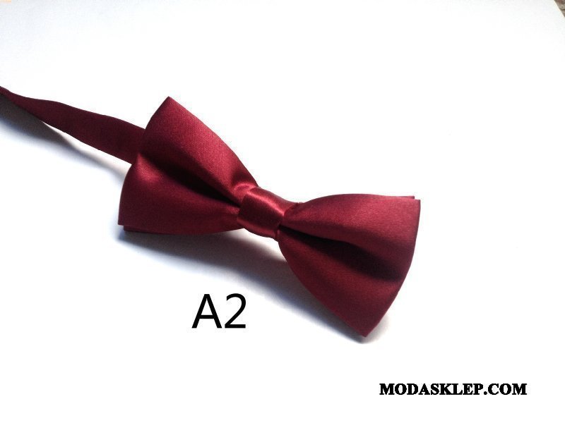 Męskie Muszka Sklep Moda Męska Trendy Wysoki Koniec Sukienka Róża Fioletowy Czerwony