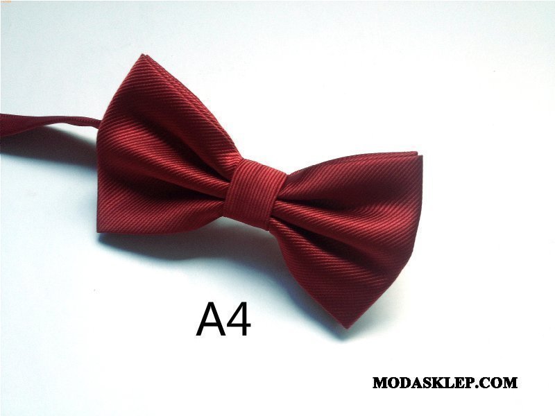 Męskie Muszka Sklep Moda Męska Trendy Wysoki Koniec Sukienka Róża Fioletowy Czerwony