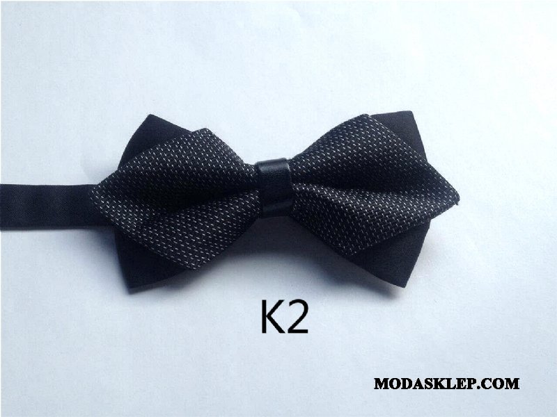 Męskie Muszka Tanie Ślubna Groomsmen Wysoki Koniec Kołnierz Kwiatowy Męska Niebieski