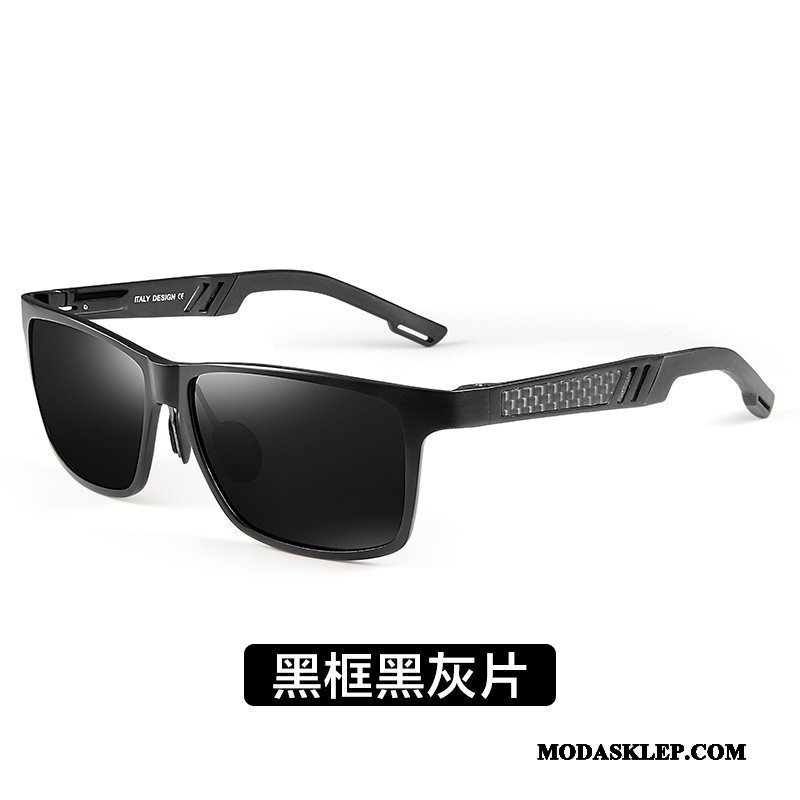 Męskie Okulary Przeciwsłoneczne Online Polaryzator Męska Trendy Aluminium Magnezu Sportowe Niebieski