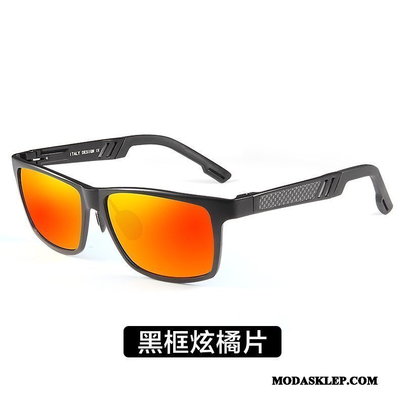 Męskie Okulary Przeciwsłoneczne Online Polaryzator Męska Trendy Aluminium Magnezu Sportowe Niebieski
