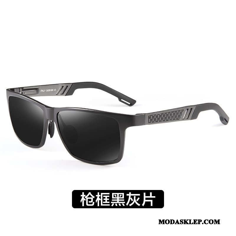 Męskie Okulary Przeciwsłoneczne Online Polaryzator Męska Trendy Aluminium Magnezu Sportowe Niebieski