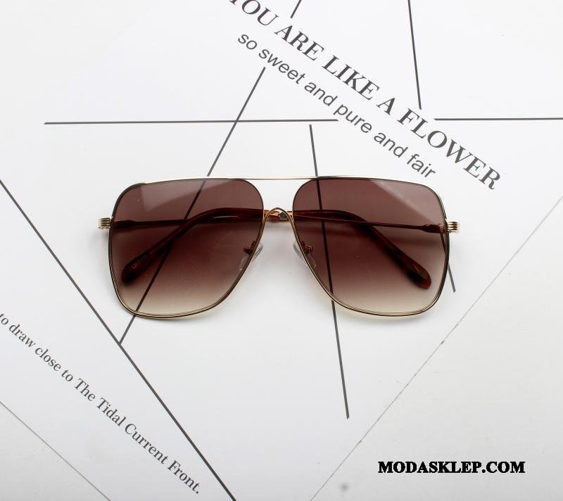Męskie Okulary Przeciwsłoneczne Sklep Nowy Super Osobowość Moda Ropucha Kawowy Czerwony