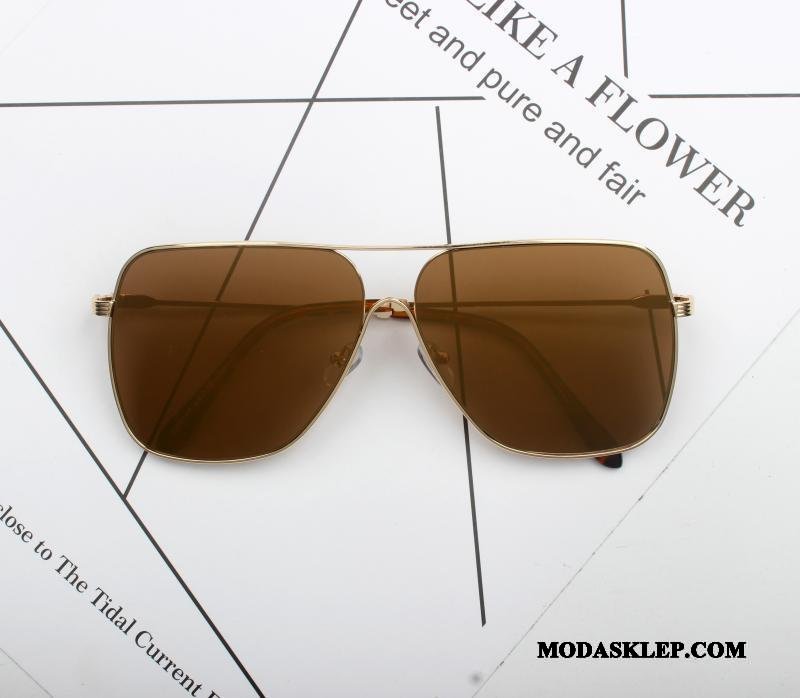 Męskie Okulary Przeciwsłoneczne Sklep Nowy Super Osobowość Moda Ropucha Kawowy Czerwony