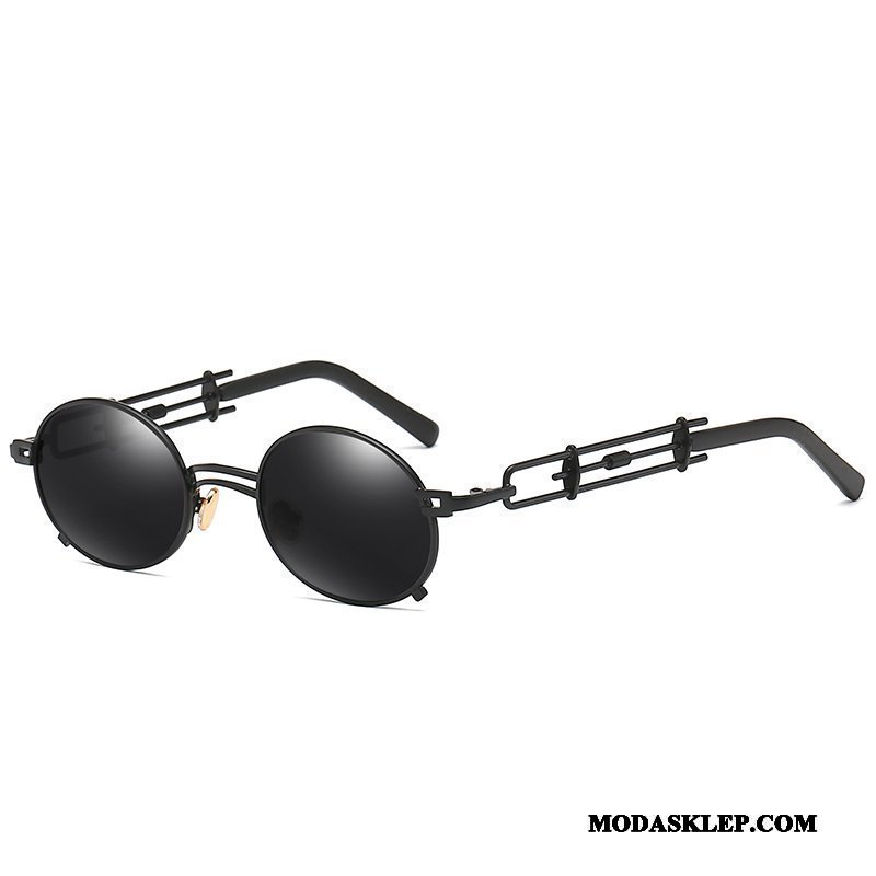Męskie Okulary Przeciwsłoneczne Sklep Vintage 2019 Trendy Mały Osobowość Złoty Żółty