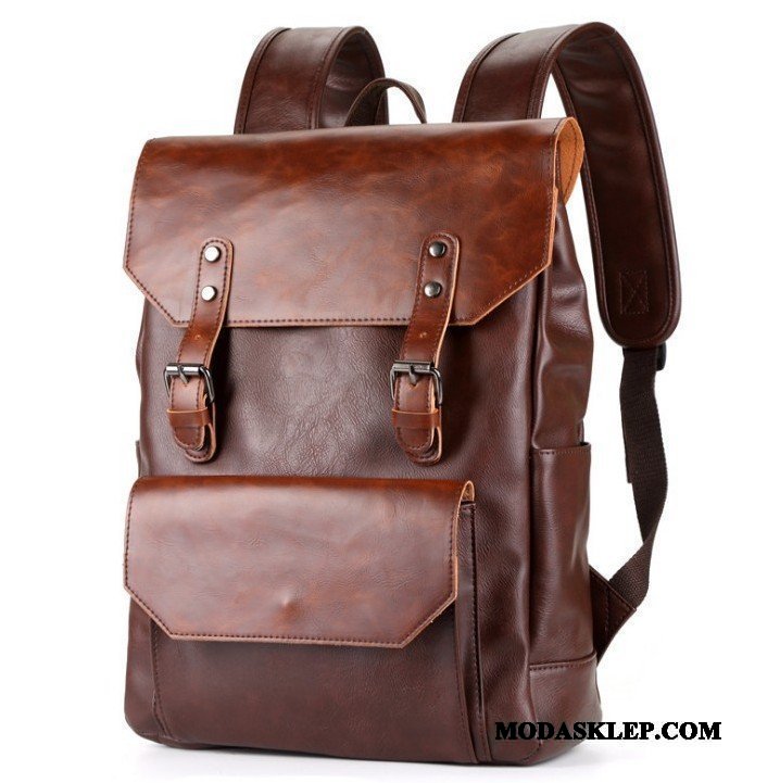 Męskie Plecak Oferta Outdoor Damska Moda Torba Na Komputer Vintage Żółty