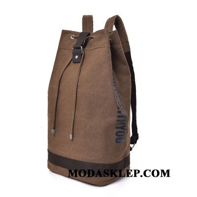Męskie Plecak Podróżny Sprzedam Trekkingowa Outdoor Sportowe Płótno Duża Pojemność Khaki
