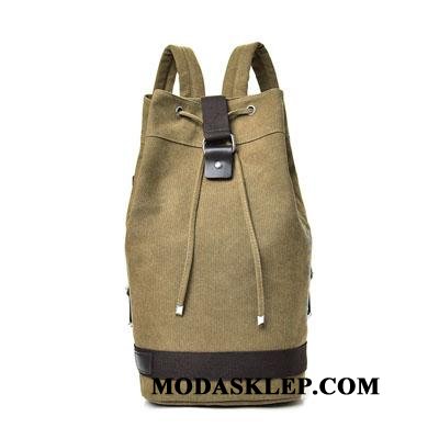 Męskie Plecak Podróżny Sprzedam Trekkingowa Outdoor Sportowe Płótno Duża Pojemność Khaki